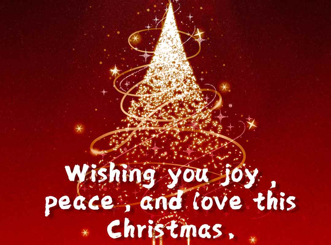 Wish you Merry Christmas!